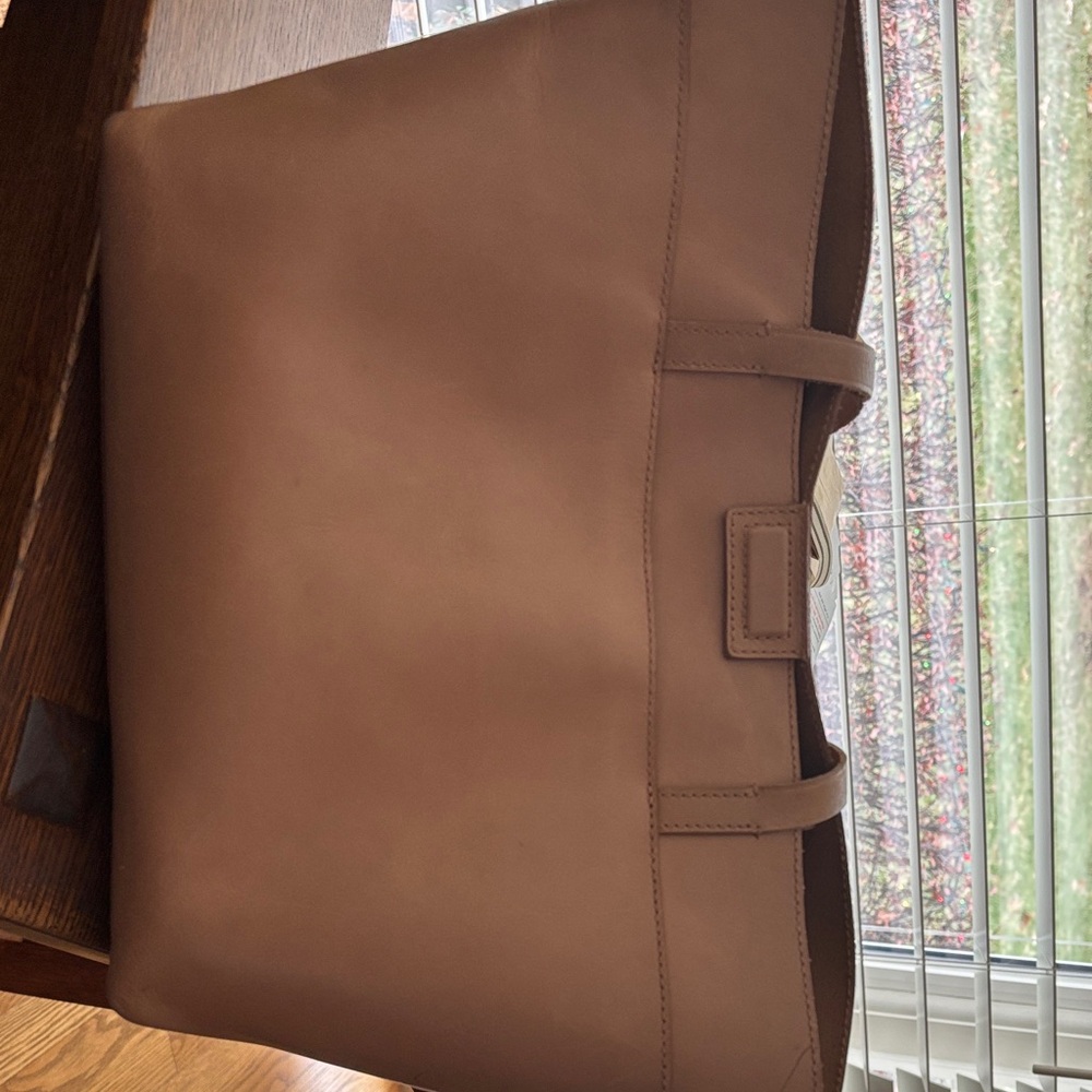 Madewell Leather Tote in Brown